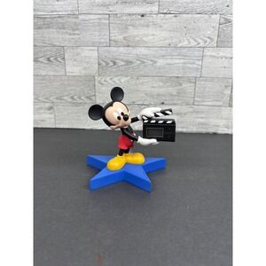 Mickey Mouse "Take Two" Clock - Avon - Figurine Vintage Disney